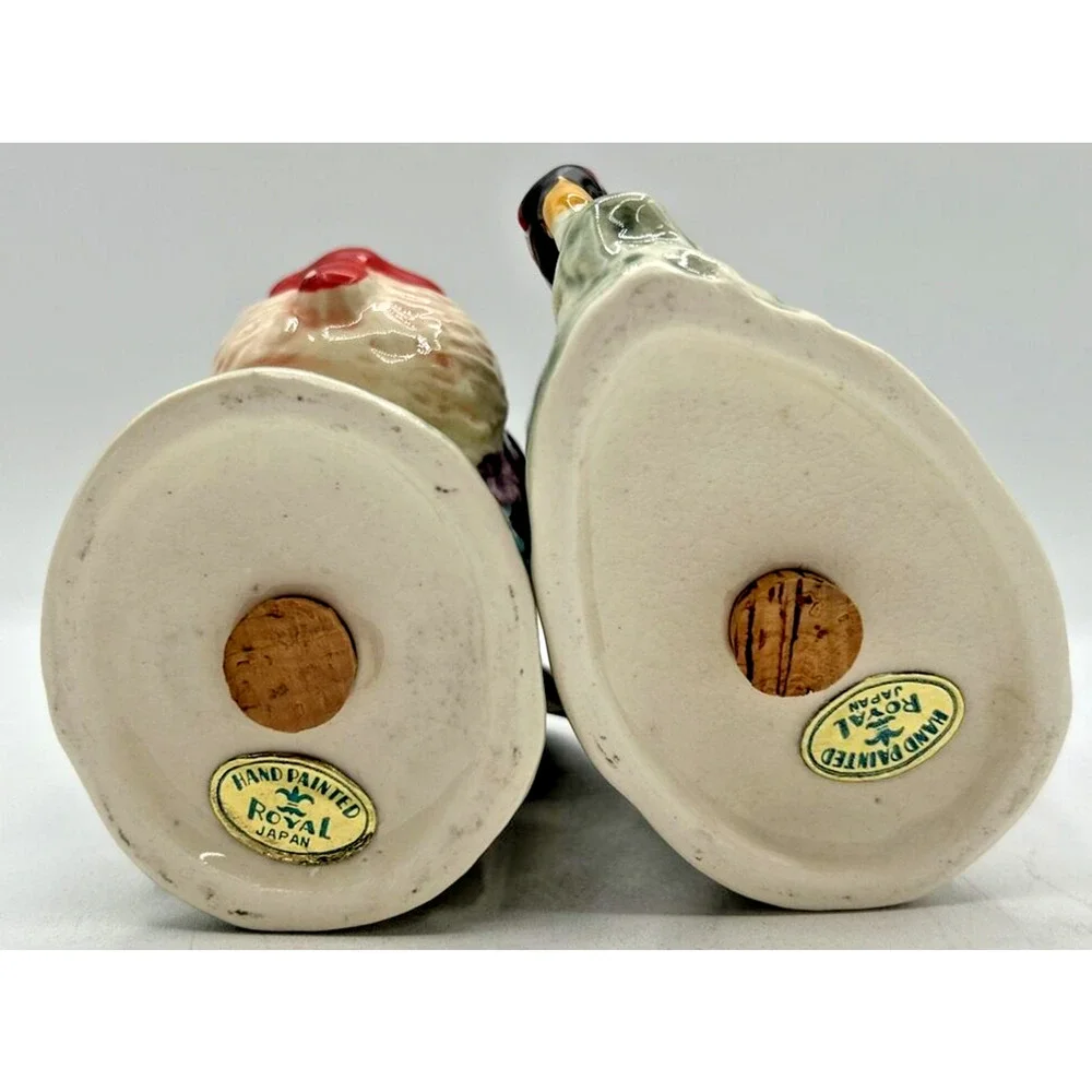 Vintage Retro Salt and Pepper Shakers‎ Turkey Tom & Hen U260/31